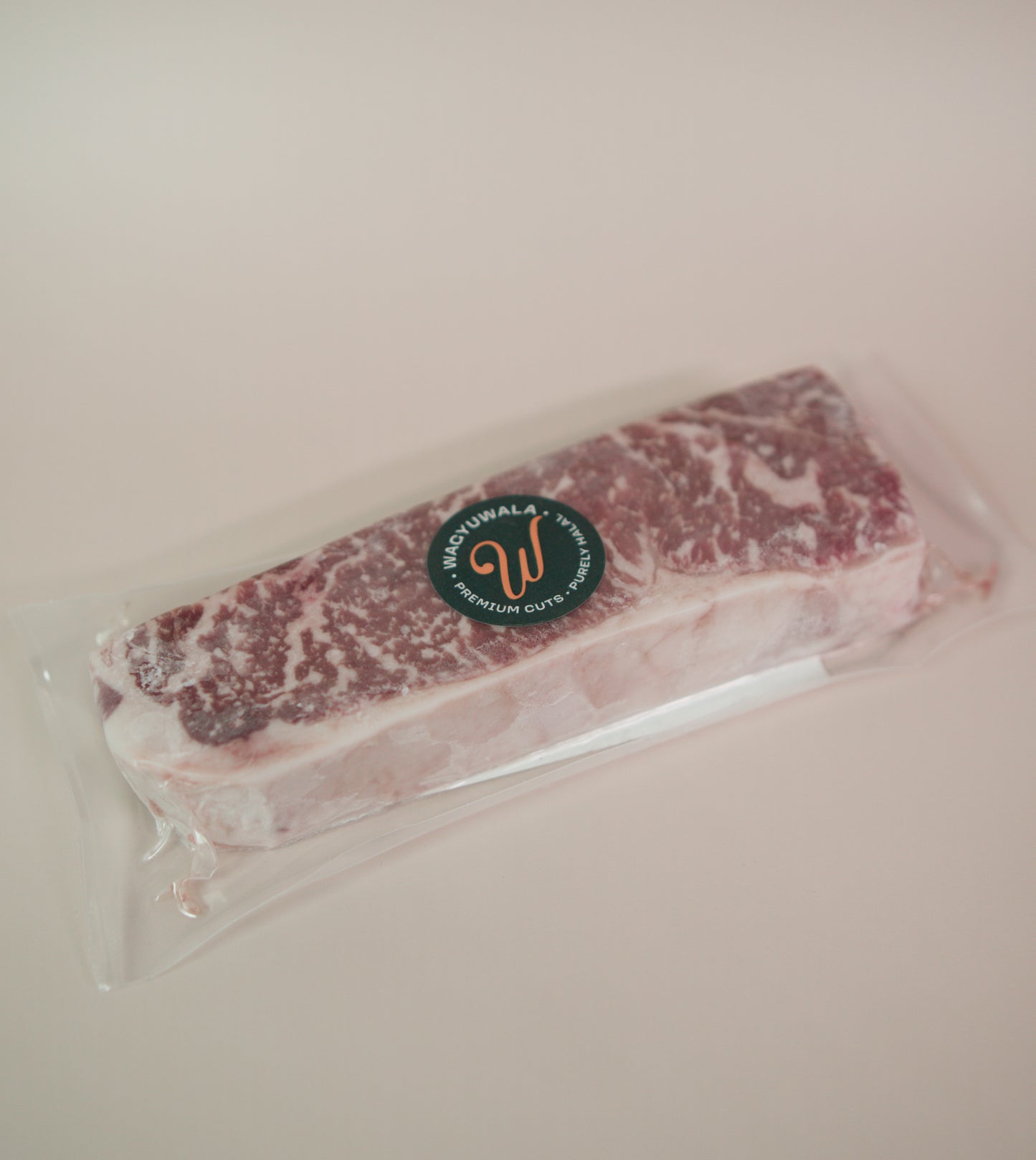 Halal Wagyu margaret river picanha packaging side view.